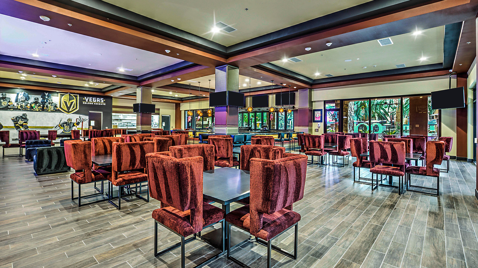 Scotty's restaurant interior with seating
